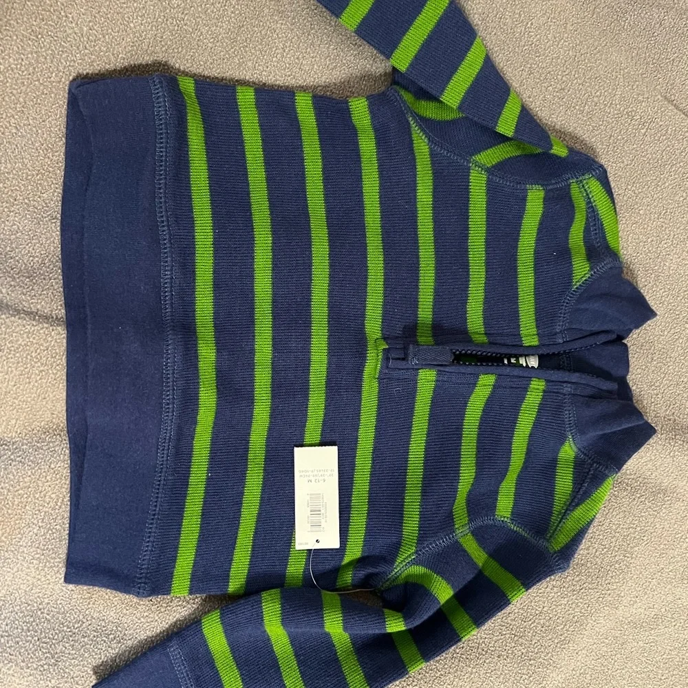 Infant Boys Sweater and Onesie 6-12M